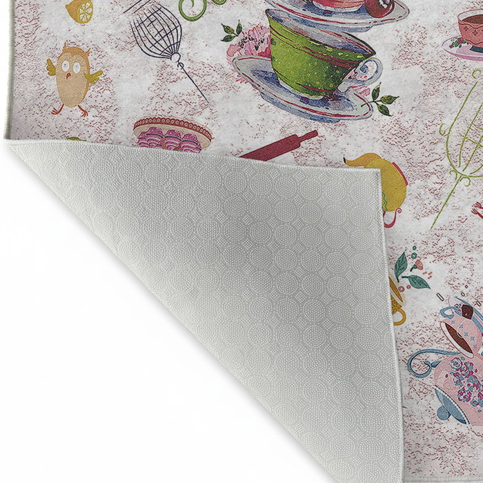 Conceptum Wookece243 Alfombra Multicolor 60 x 100 cm